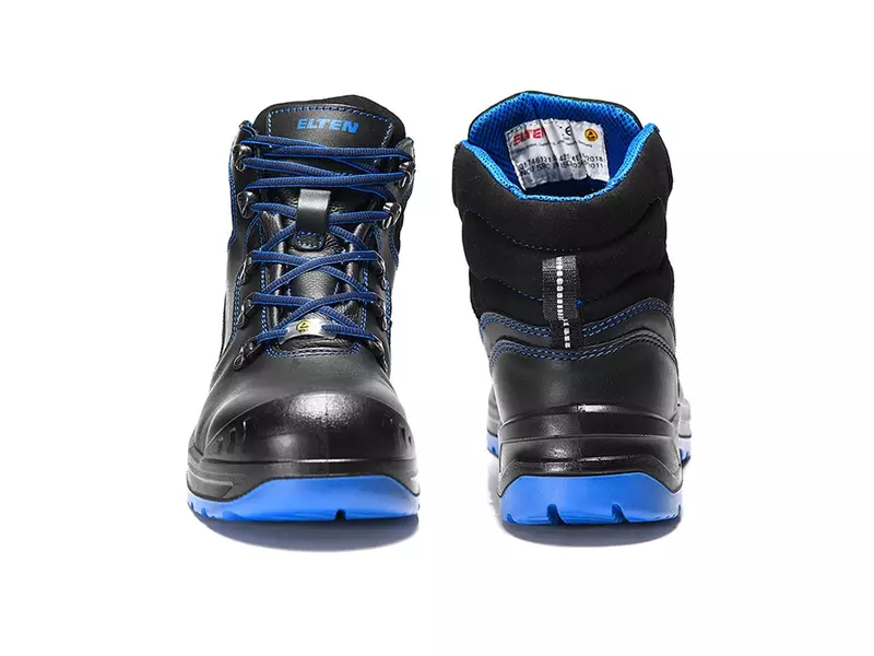 Elten Lena Black-Blue Mid veiligheidsschoenen dames S3 SRC ESD