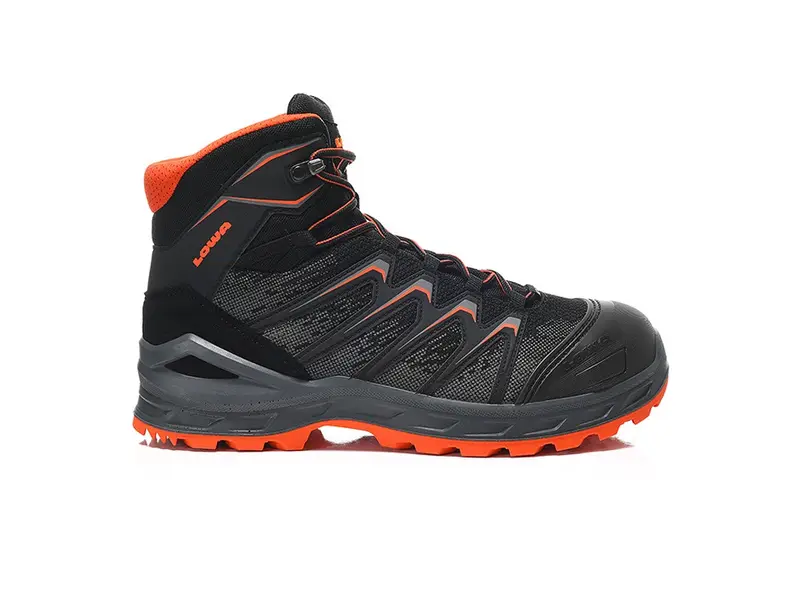 Lowa Larrox Work GTX Black Mid veiligheidsschoen S3 CI HI HRO SRC