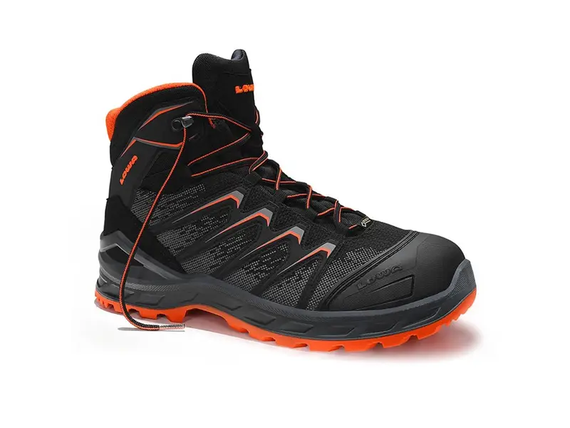 Lowa Larrox Work GTX Black Mid veiligheidsschoen S3 CI HI HRO SRC