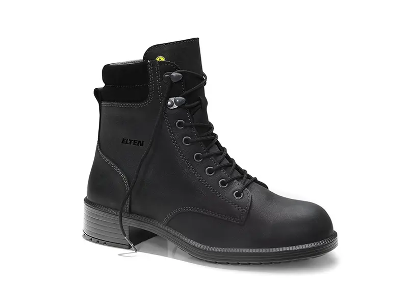 Elten Nicola Black Mid veiligheidsschoen dames S2 SRA ESD
