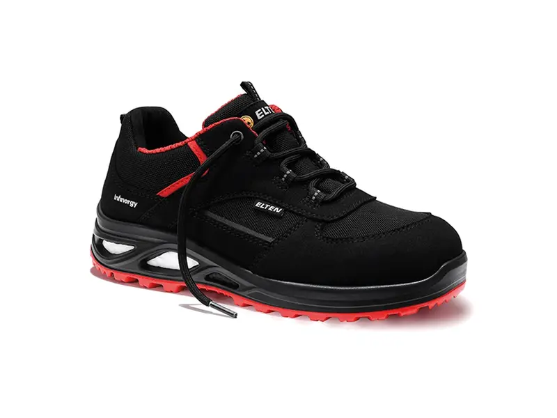 Elten Hannah XXTL Black-Red Low veiligheidsschoen dames S3 SRC ESD