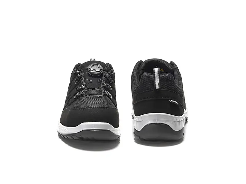 Elten Maddox Black-Grey Low veiligheidsschoen BOA-sluiting S3 SRC ESD