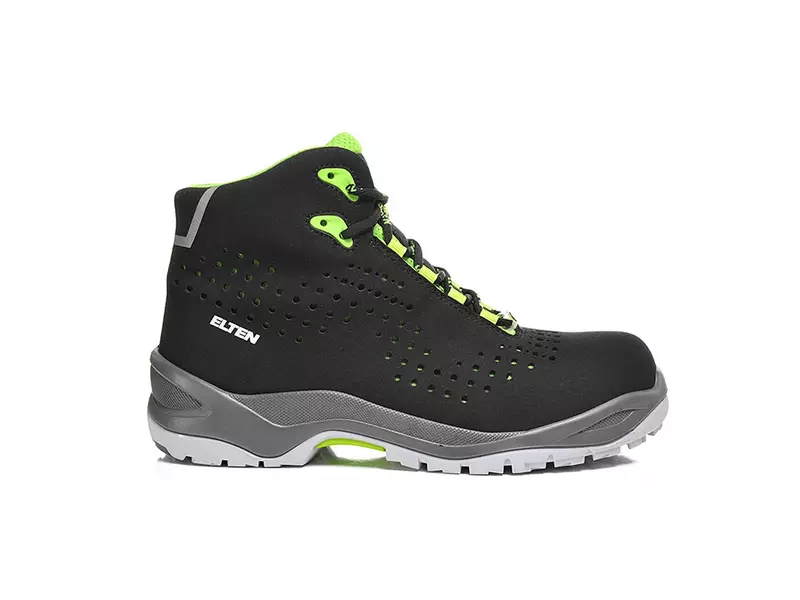 Elten Impulse Green Mid veiligheidsschoen S1P SRC ESD