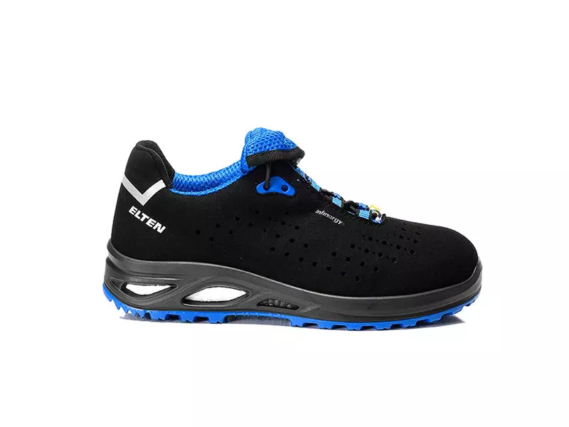 Elten Impulse Lady XXTL Blue Low veiligheidsschoen dames S1P SRC ESD