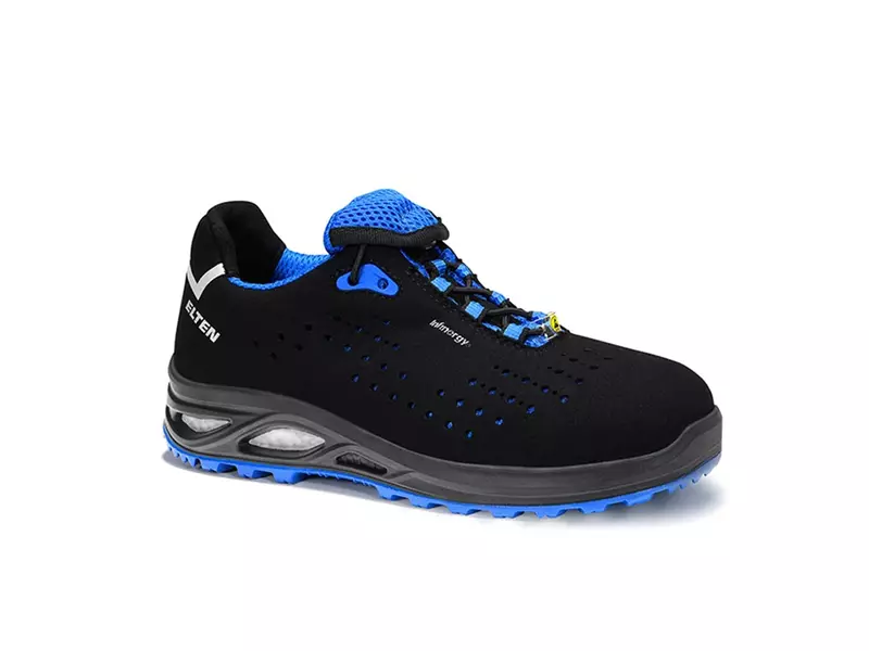 Elten Impulse Lady XXTL Blue Low veiligheidsschoen dames S1P SRC ESD