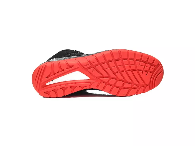 Elten Maddox Black-Red Mid veiligheidsschoen BOA-sluiting S3 SRC ESD