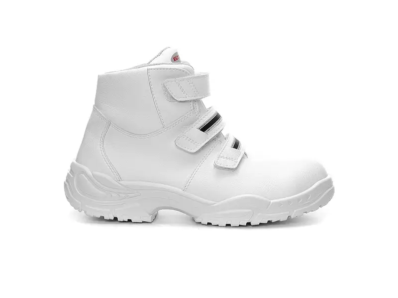 Elten White Strap Mid veiligheidsschoen food klittenband S3 SRC ESD