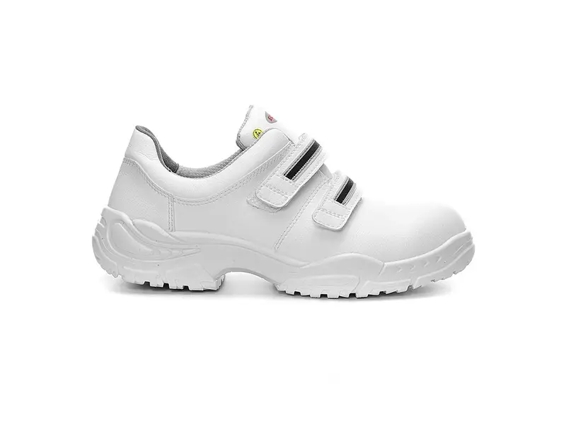 Elten White Strap Low veiligheidsschoen food klittenband S3 SRC ESD
