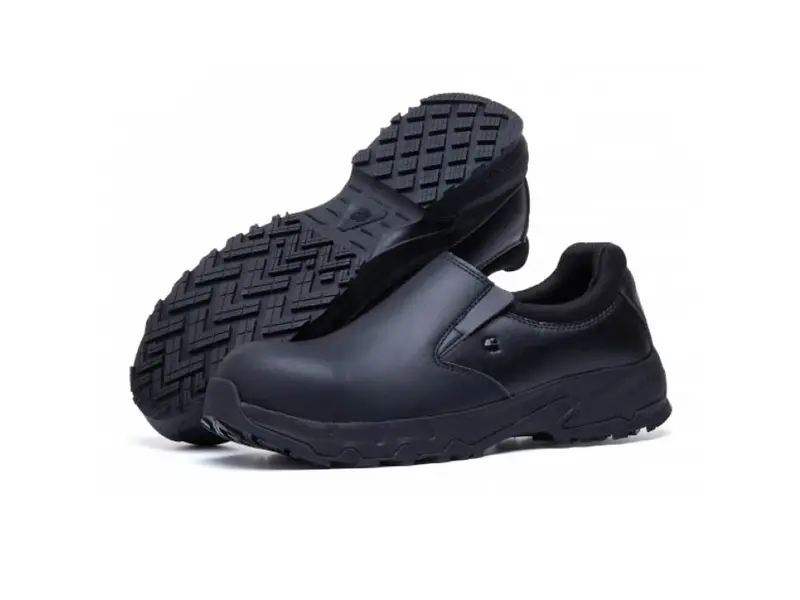 Shoes for Crews Brandon veiligheidsschoen food instapper S3 SRC zwart