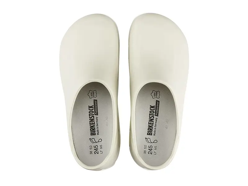 Birkenstock Alpro A640 food veiligheidsklomp gesloten hiel S2 SRC wit