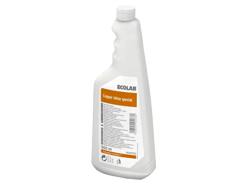 Ecolab Copper Shine Special metaal en kunststofreiniger doos 6x500 ml