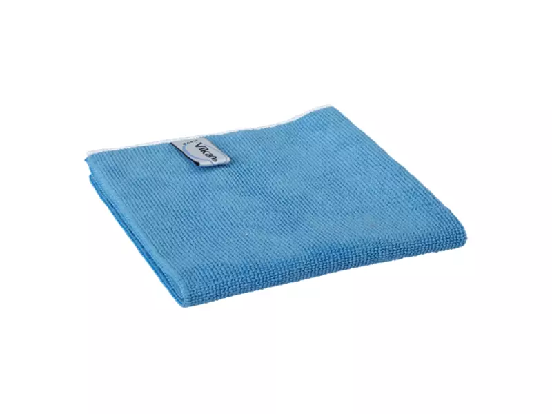 Vikan 691133 Basic microvezeldoek 32x32 cm blauw