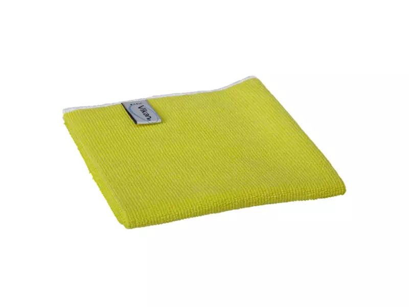 Vikan 691136 Basic microvezeldoek 32x32 cm geel