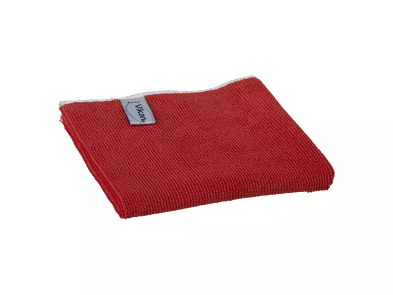Vikan 691144 Basic microvezeldoek 40x40 cm rood