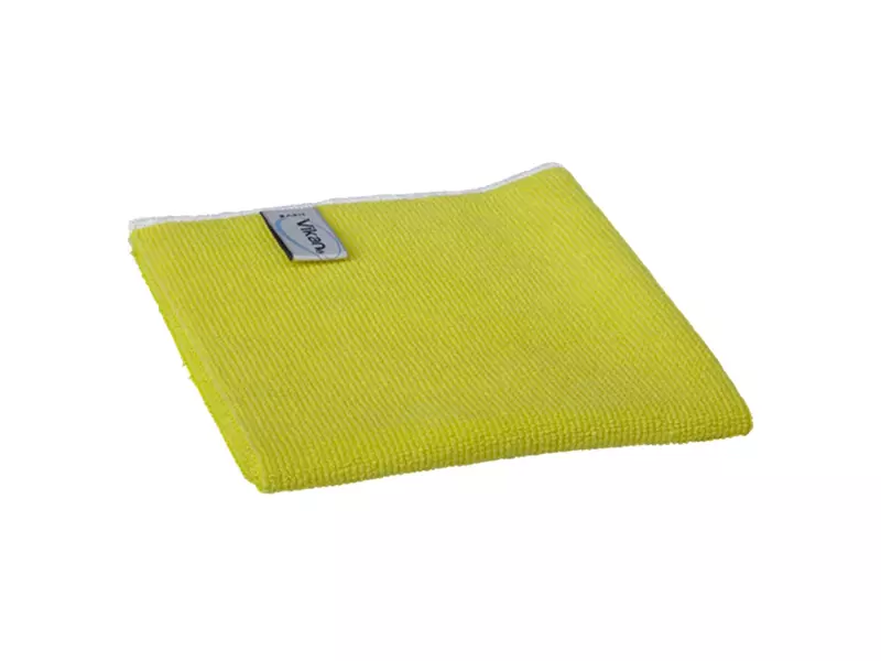 Vikan 691146 Basic microvezeldoek 40x40 cm geel