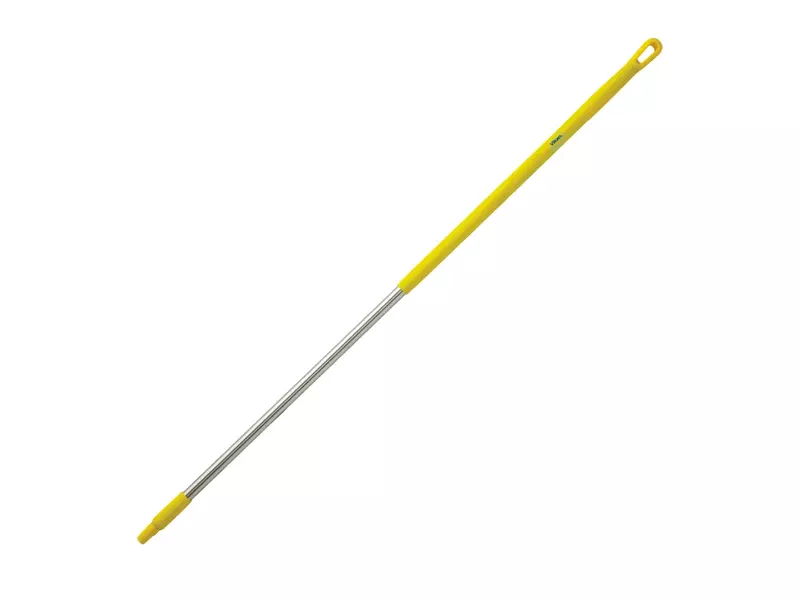 Vikan 29396 steel RVS ergonomisch 1510 mm geel