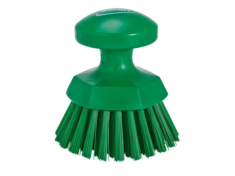 Vikan 38852 werkborstel rond hard 110 mm groen