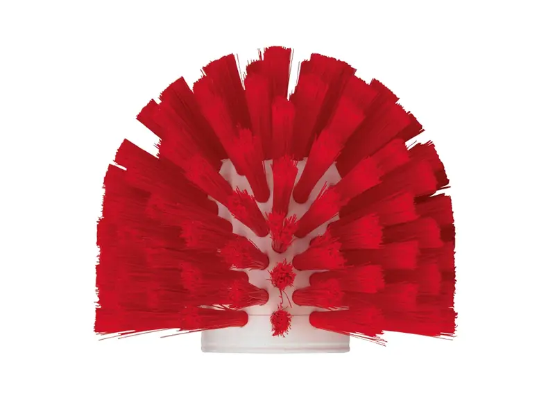 Vikan 70354 wormhuisborstelkop medium 135x130 mm rood