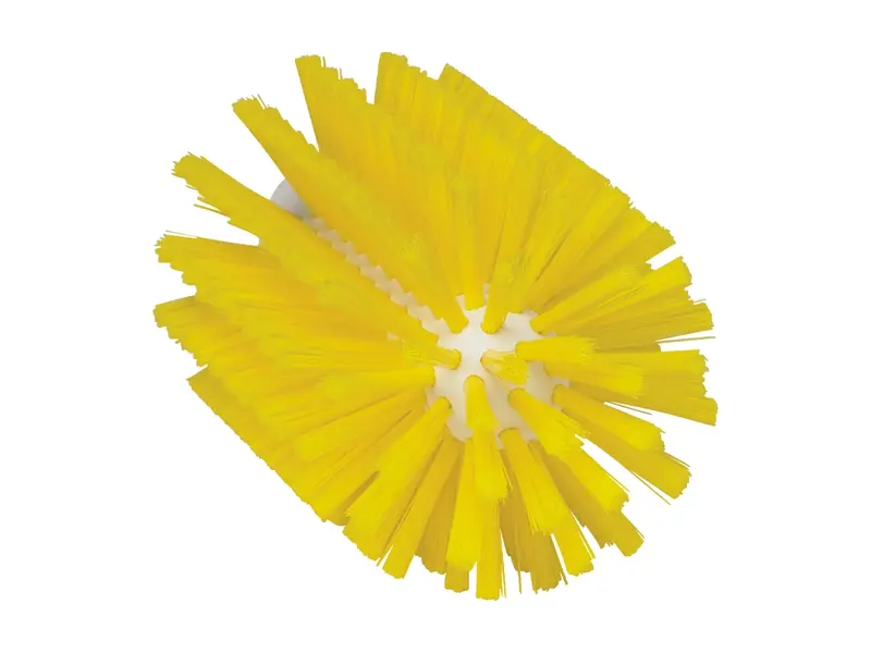 Vikan 5380906 pijpborstel medium steelmodel 90x160 mm geel