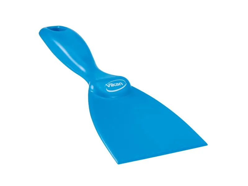 Vikan 40603 handschraper ergonomisch polypropyleen 75 mm blauw