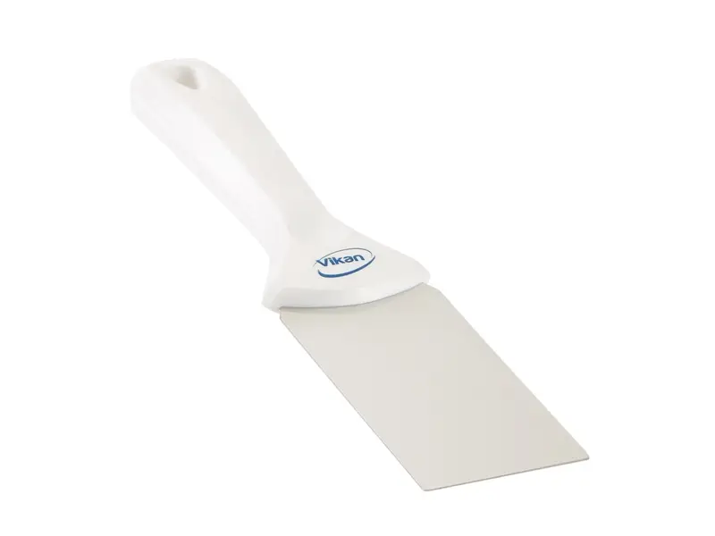 Vikan 40085 handschraper polypropyleen met RVS blad 50 mm wit