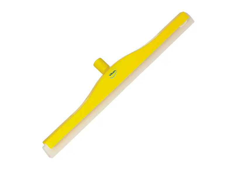 Vikan 77646 vloertrekker flexibele nek met vervangbaar rubber 600 mm geel