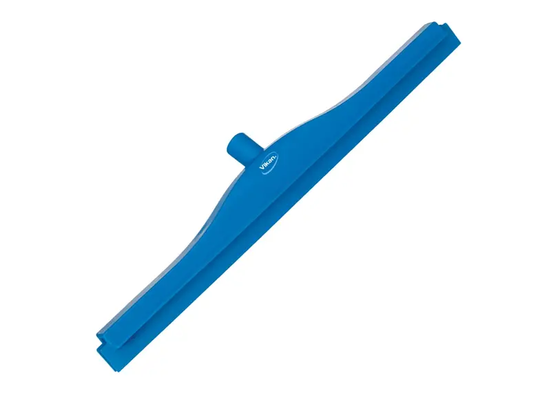 Vikan 77143 vloertrekker met vervangbaar rubber 605 mm blauw