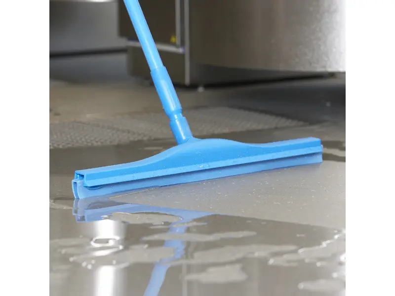 Vikan 77146 vloertrekker met vervangbaar rubber 605 mm geel