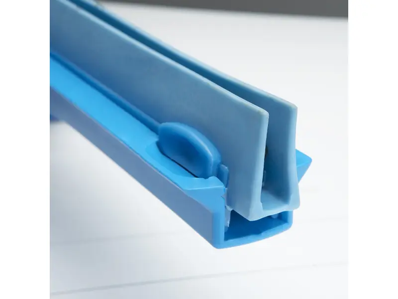 Vikan 77243 vloertrekker flexibele nek met vervangbaar rubber 600 mm blauw