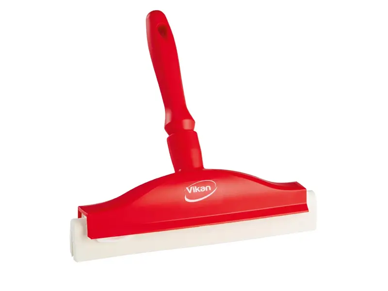 Vikan 77514 handtrekker met vervangbaar rubber 250 mm rood