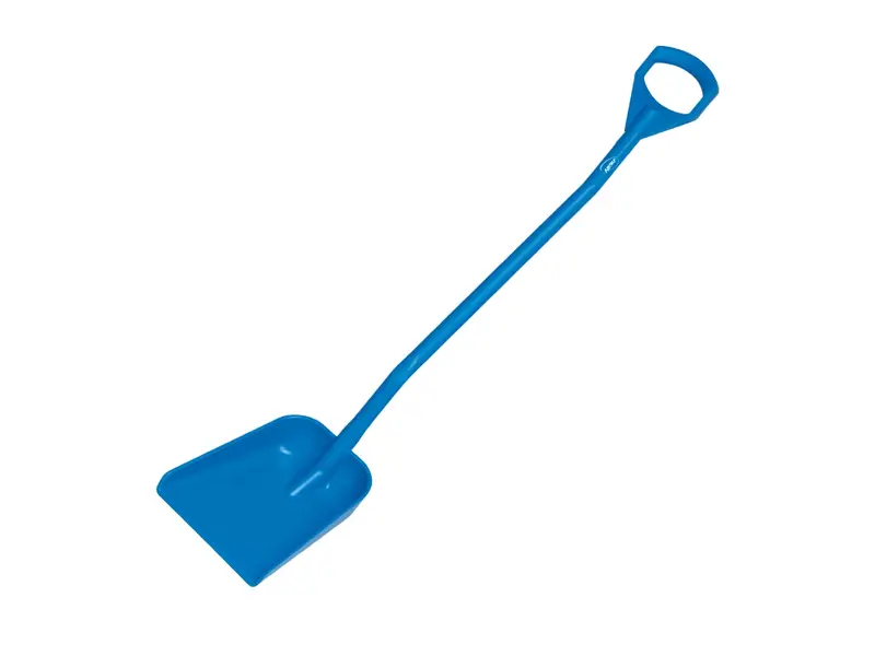 Vikan 56113 schop D-grip ergonomisch 1280 mm blauw