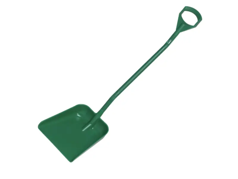 Vikan 56012 schop D-grip ergonomisch groot blad 1310 mm groen