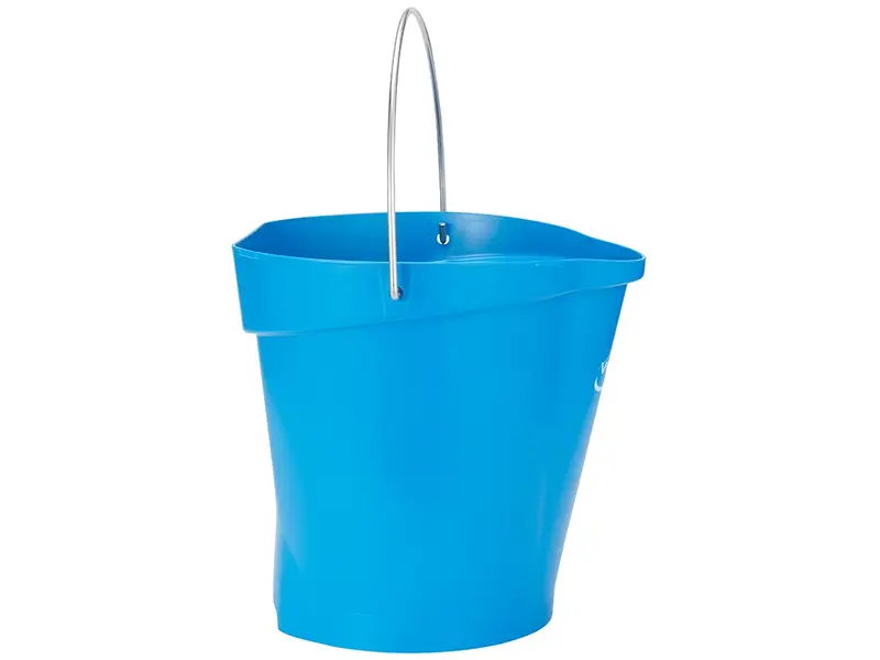 Vikan 56945 emmer lekvrij detecteerbaar polypropyleen 12 liter wit