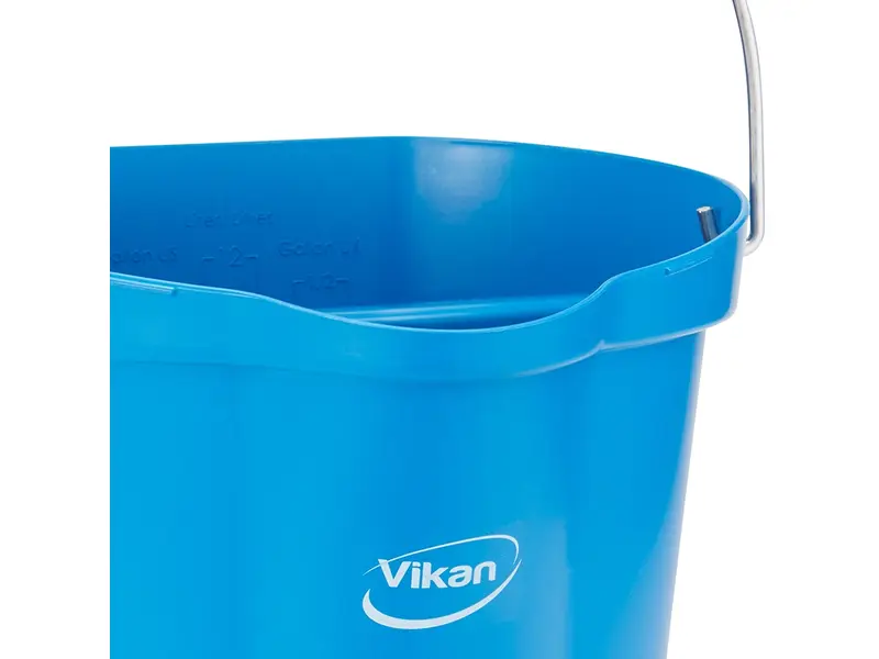Vikan 56945 emmer lekvrij detecteerbaar polypropyleen 12 liter wit