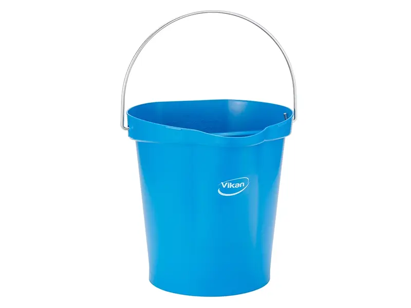 Vikan 56943 emmer lekvrij detecteerbaar polypropyleen 12 liter blauw