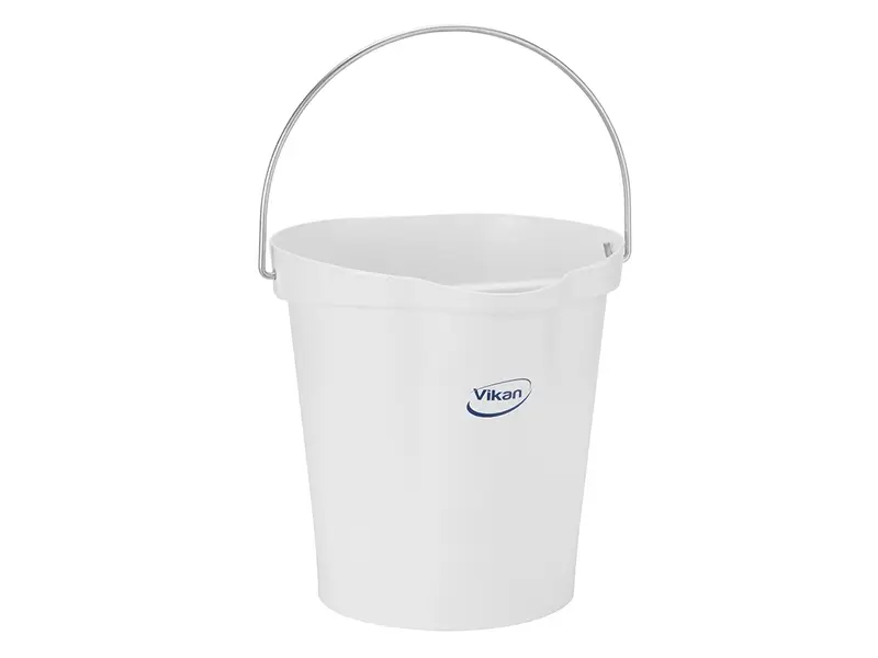 Vikan 56945 emmer lekvrij detecteerbaar polypropyleen 12 liter wit