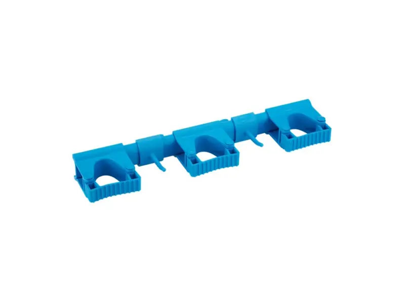 Vikan 10113 Hi-Flex hygiënisch muurbeugel systeem 42 cm blauw