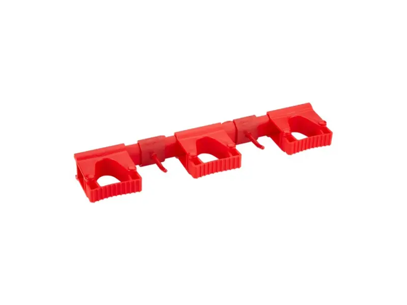 Vikan 10114 Hi-Flex hygiënisch muurbeugel systeem 42 cm rood