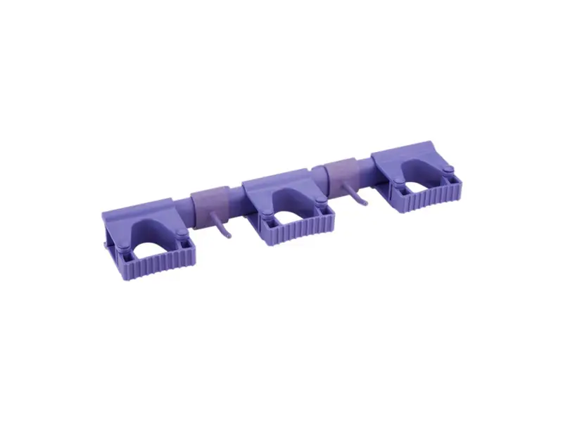 Vikan 10118 Hi-Flex hygiënisch muurbeugel systeem 42 cm paars