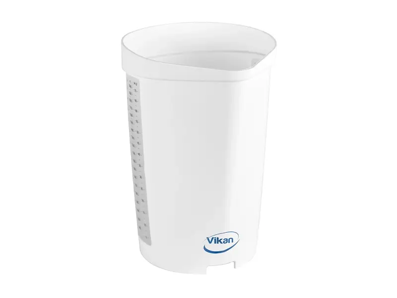 Vikan 60005 maatbeker polypropyleen 2 liter wit