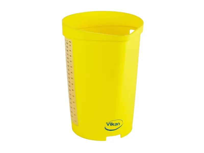 Vikan 60006 maatbeker polypropyleen 2 liter geel