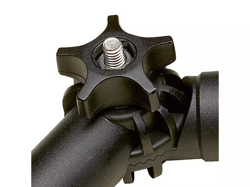 Vikan 29989 hoekadapter met schroefdraad 140 mm zwart