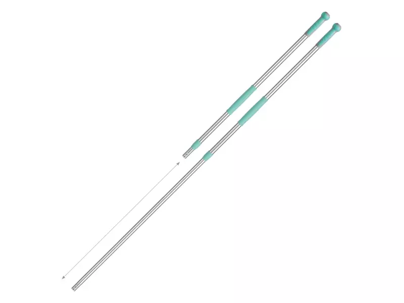 Telescoopsteel TTS 00001044 102-184 cm groene dop