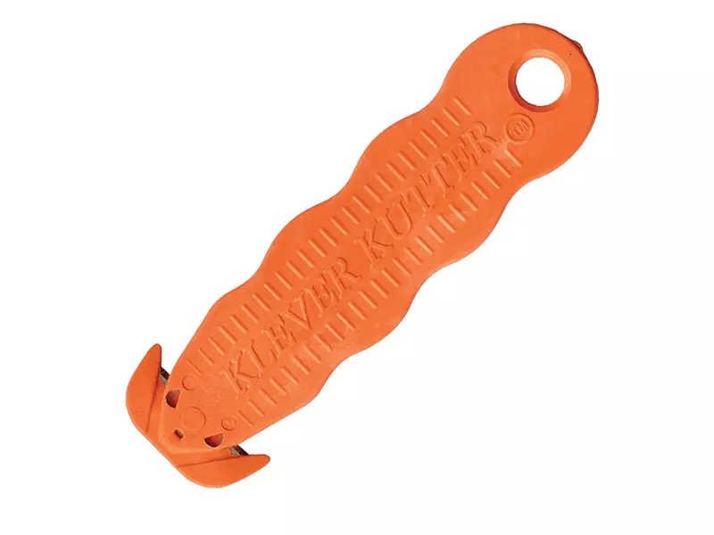 Klever Kutter veiligheidsmes oranje