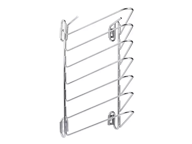 Wandhouder voor 7 snijplanken RVS 290x280x55 mm