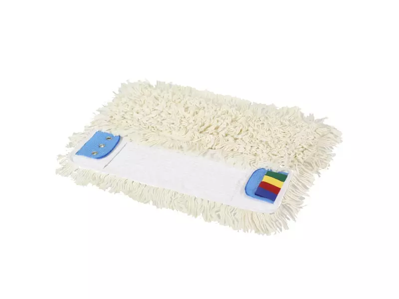 Vlakmop met flap 3 ring en insteekhoezen katoen 40 cm