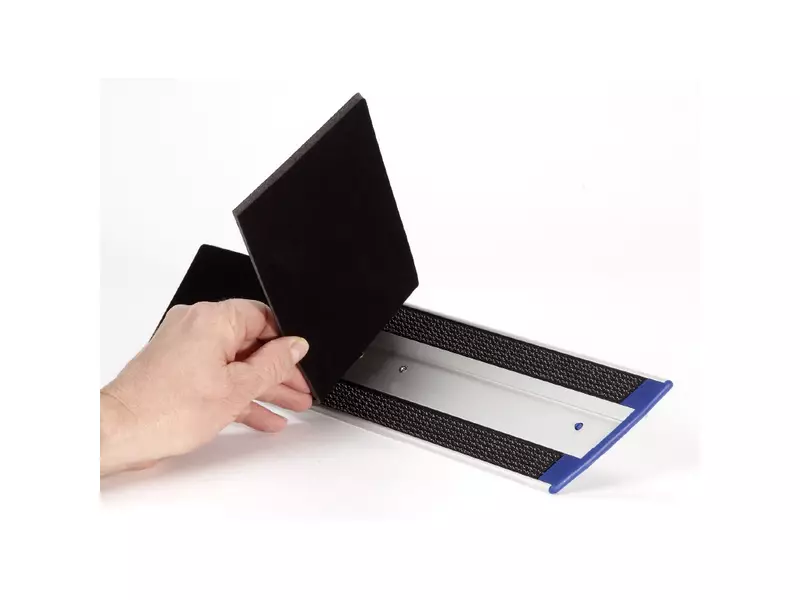 Vlakmophouderzool dubbel-velcro 42/38x9,7 cm