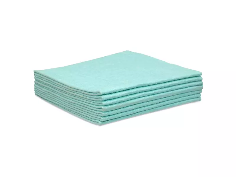 Euro Products klassieke poetsdoeken non-woven 38x40 cm groen