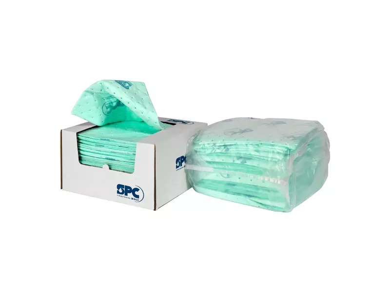 Absorptiedoek chemie UN1212-E 30x30 cm groen