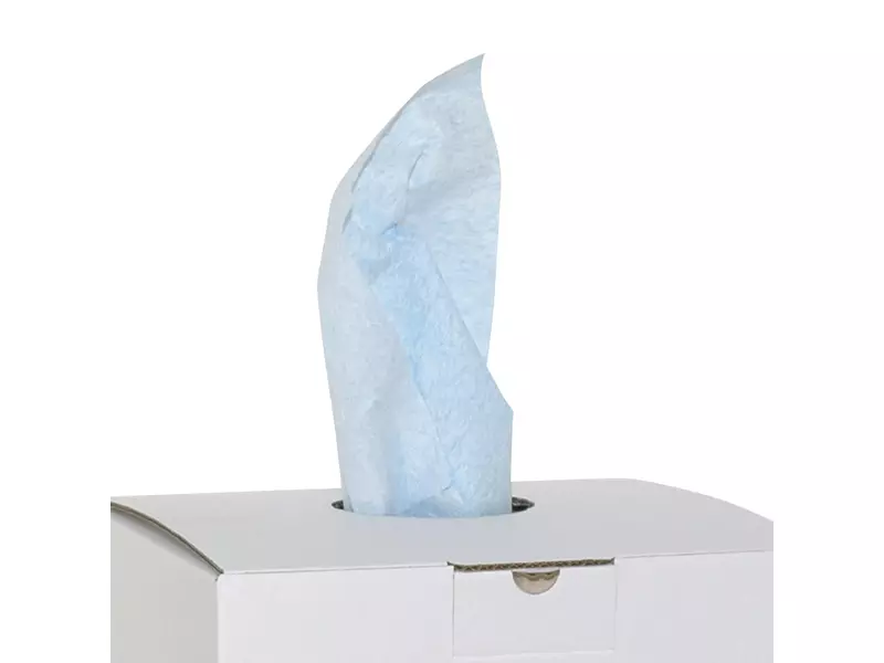 Poetsdoek M-wipe 38x30 cm blauw